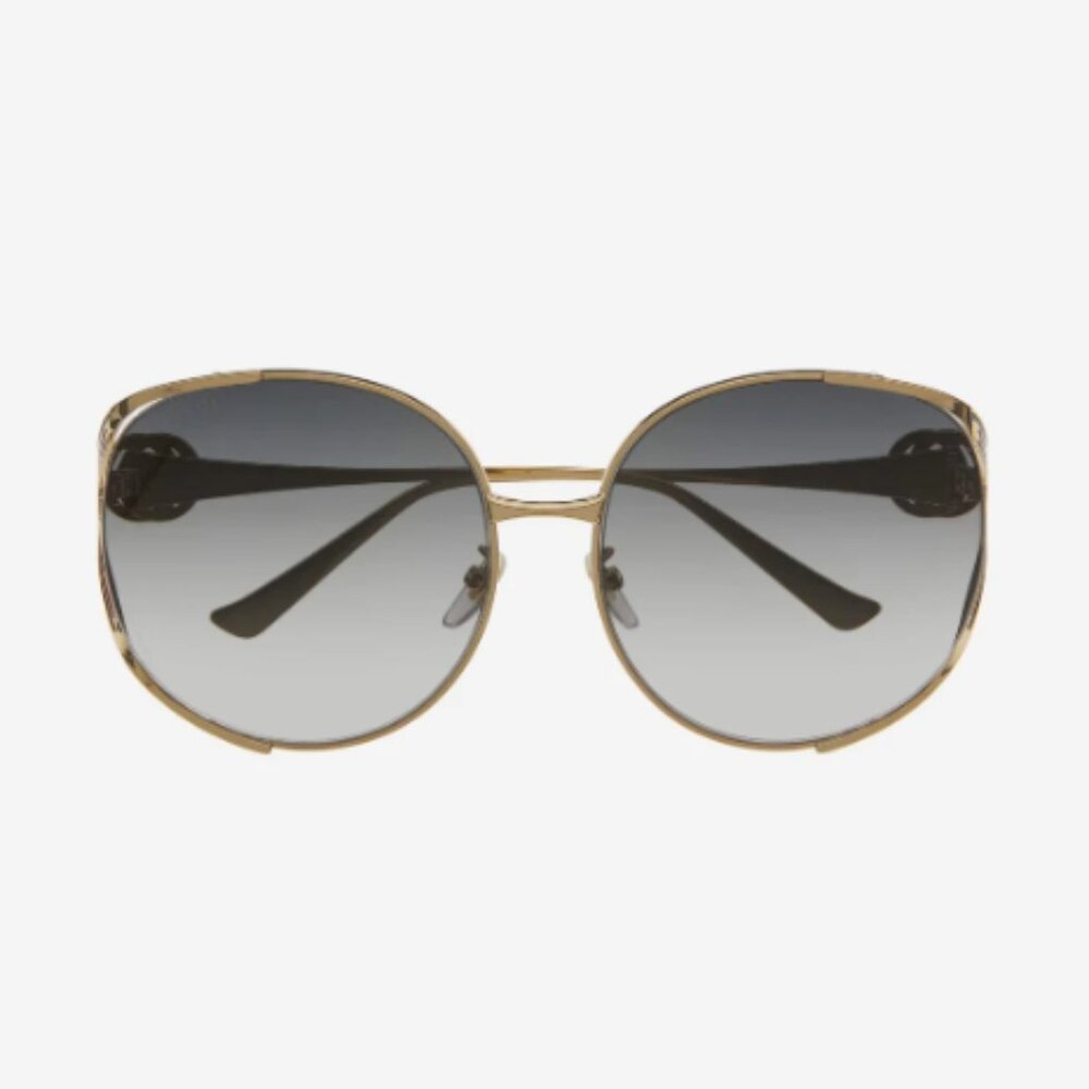 NWT GUCCI AUTHENTIC SUNGLASSES, WOMEN OVERSIZDE GUCCI - Picture 3 of 6